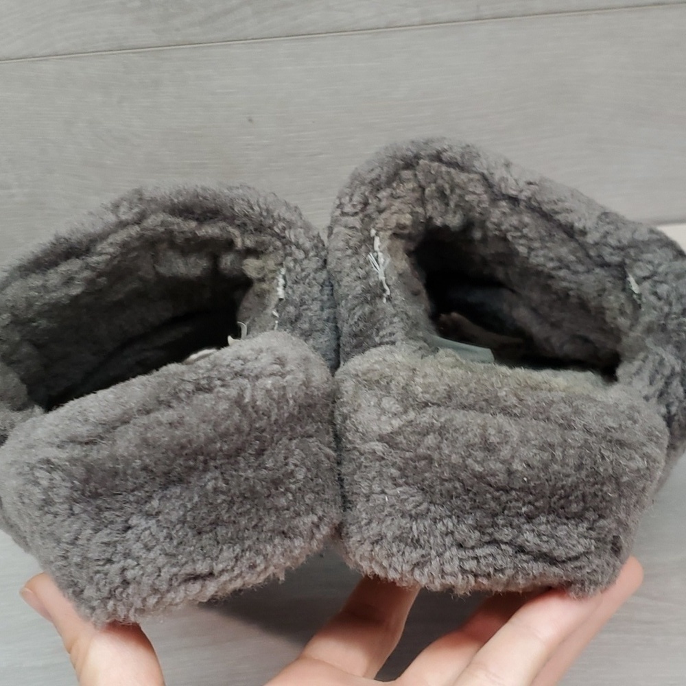 Ugg Australia Women Fluffy Platform Slippers shoes sz 10 - Picture 7 of 13
